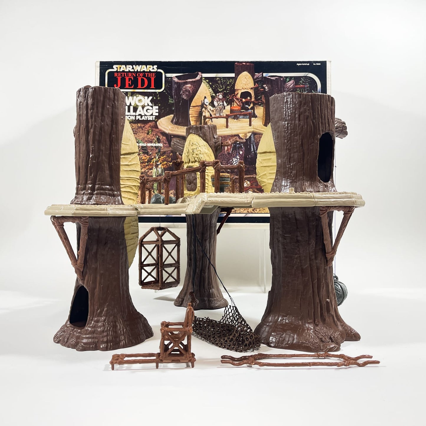Vintage Kenner Star Wars Vehicle Ewok Village - Complete ROTJ Box - Kenner (1983)