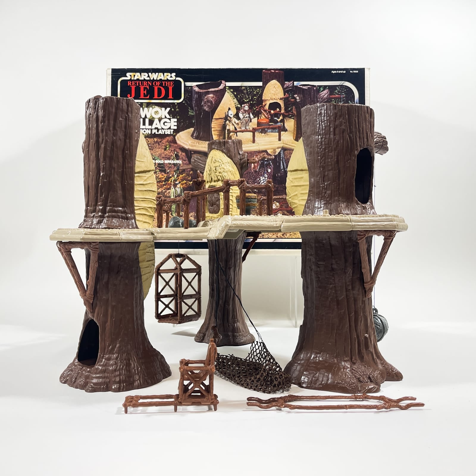 Vintage Kenner Star Wars Vehicle Ewok Village - Complete ROTJ Box - Kenner (1983)