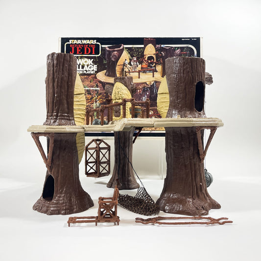 Vintage Kenner Star Wars Vehicle Ewok Village - Complete ROTJ Box - Kenner (1983)