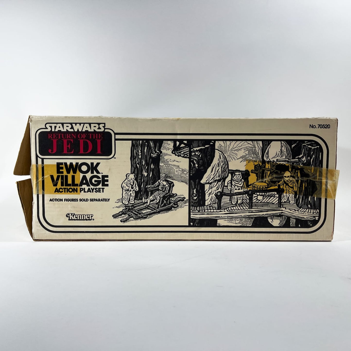 Vintage Kenner Star Wars Vehicle Ewok Village - Complete ROTJ Box - Kenner (1983)