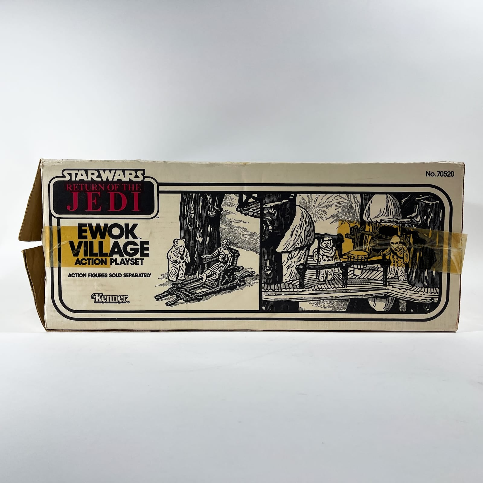 Vintage Kenner Star Wars Vehicle Ewok Village - Complete ROTJ Box - Kenner (1983)