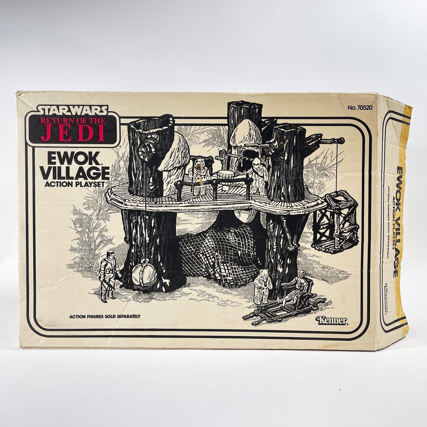 Vintage Kenner Star Wars Vehicle Ewok Village - Complete ROTJ Box - Kenner (1983)