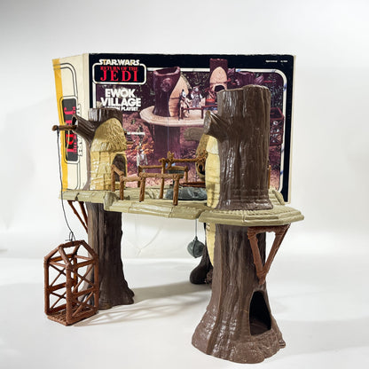 Vintage Kenner Star Wars Vehicle Ewok Village - Complete ROTJ Box - Kenner (1983)