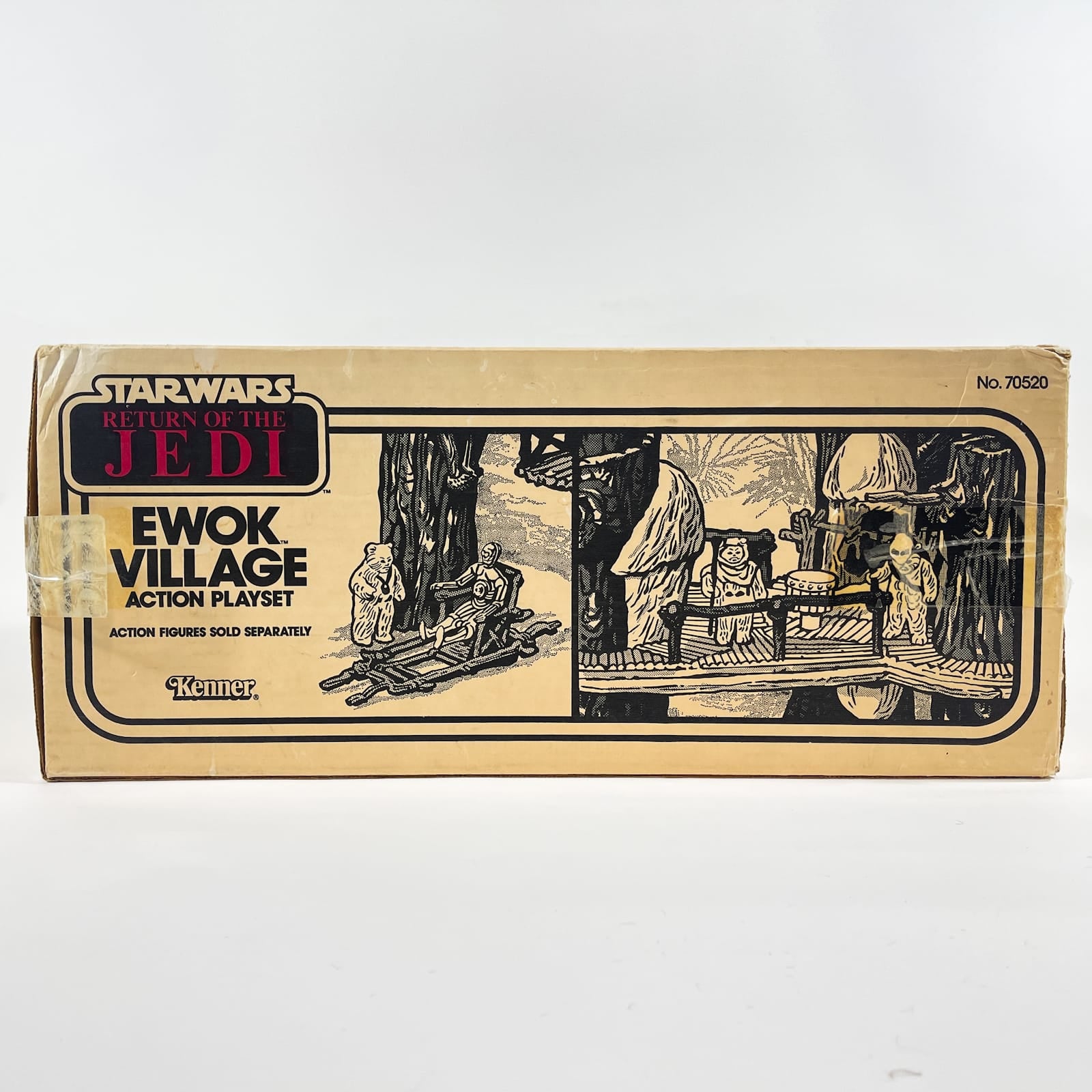 Vintage Kenner Star Wars Vehicle Ewok Village - Complete ROTJ Box - Kenner (1983)