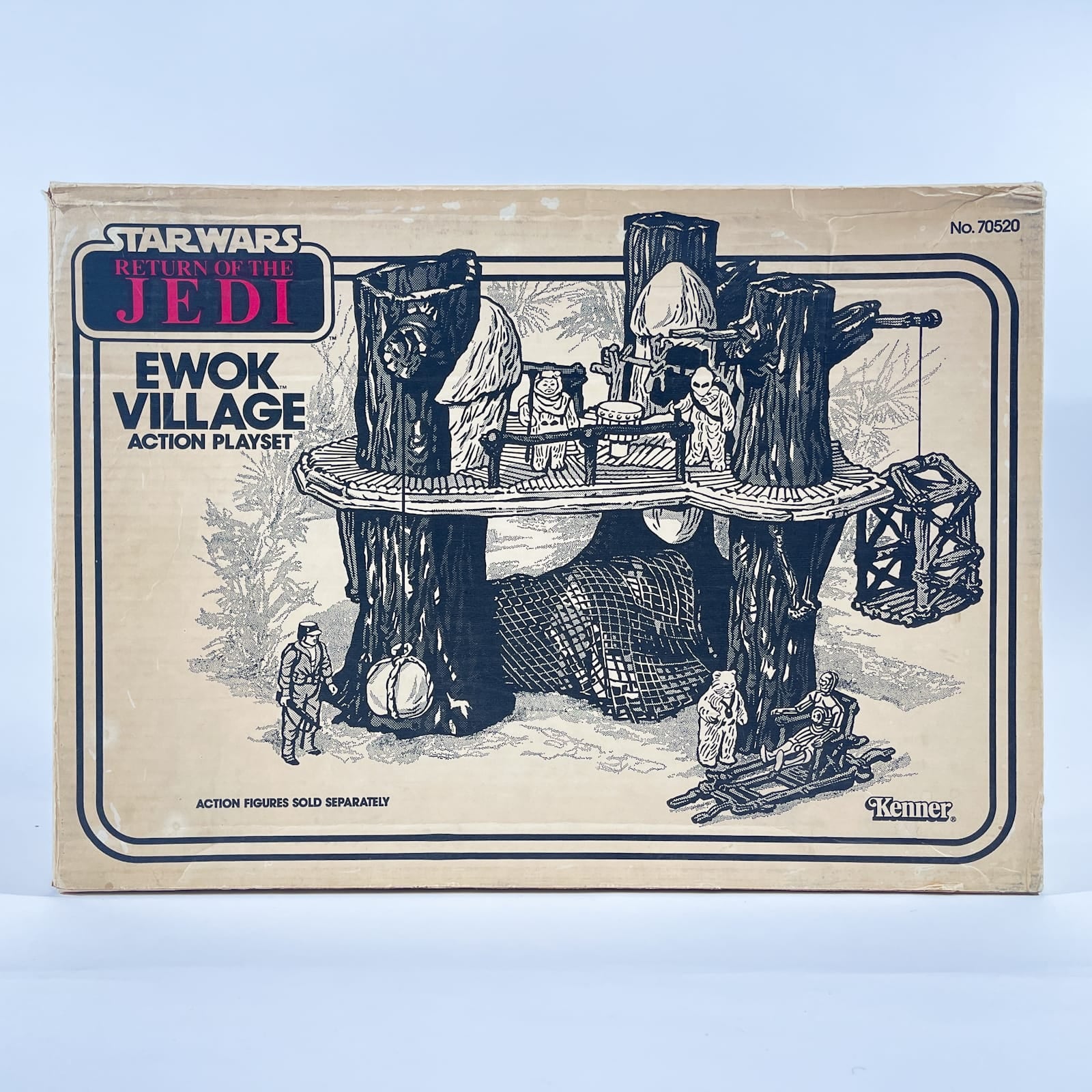 Ewok Village - Complete in ROTJ Box Star Wars Kenner Complete Star
