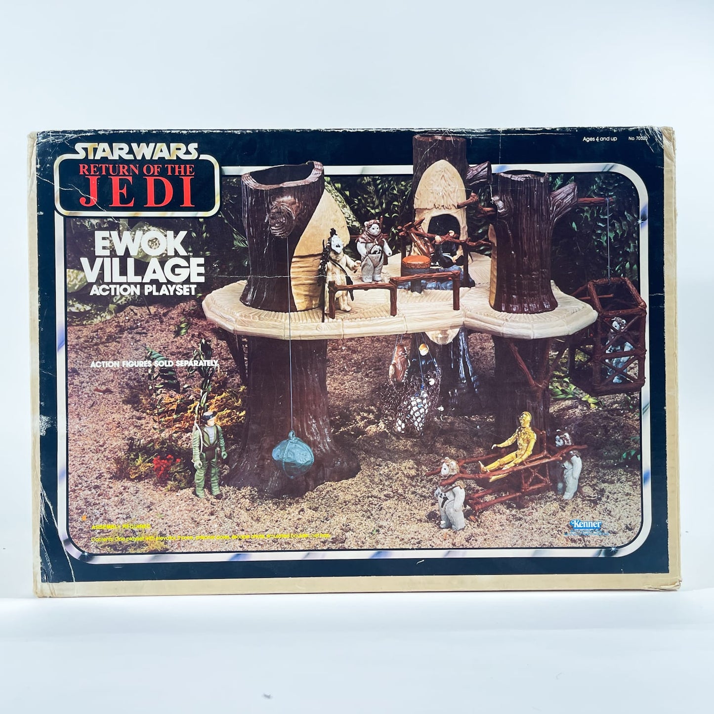 Vintage Kenner Star Wars Vehicle Ewok Village - Complete ROTJ Box - Kenner (1983)