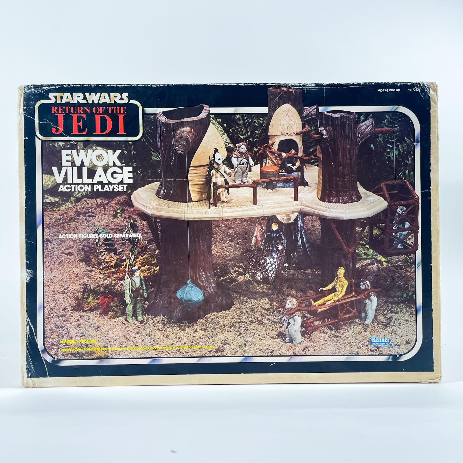 Vintage Kenner Star Wars Vehicle Ewok Village - Complete ROTJ Box - Kenner (1983)