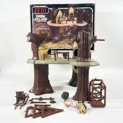 Vintage Kenner Star Wars Vehicle Ewok Village - Complete ROTJ Box - Kenner (1983)
