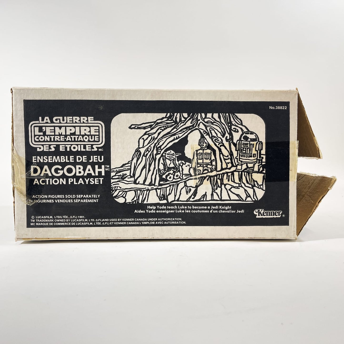 Vintage Kenner Star Wars Vehicle Geddes Autographed Dagobah Playset - Complete in Canadian Box