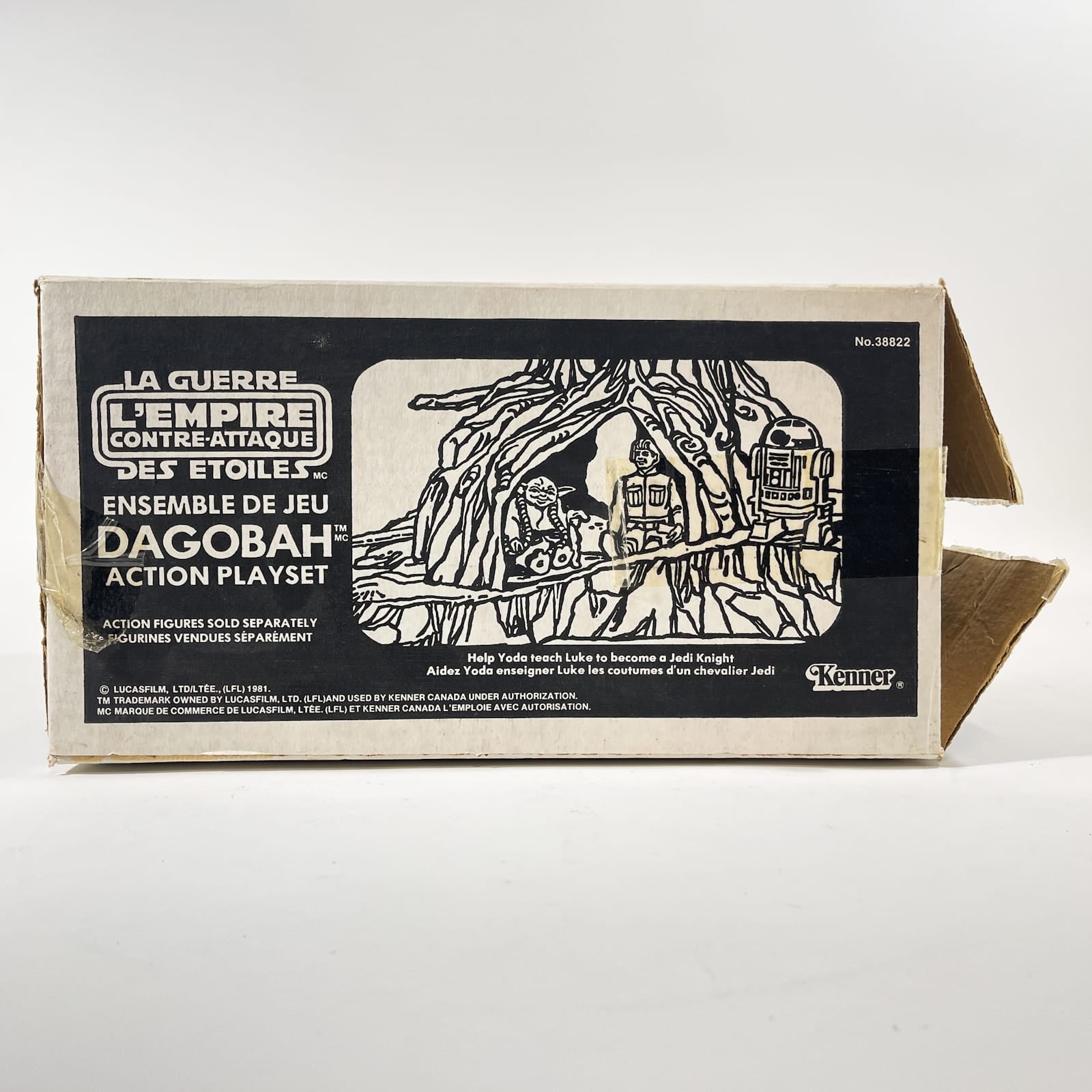 Vintage Kenner Star Wars Vehicle Geddes Autographed Dagobah Playset - Complete in Canadian Box