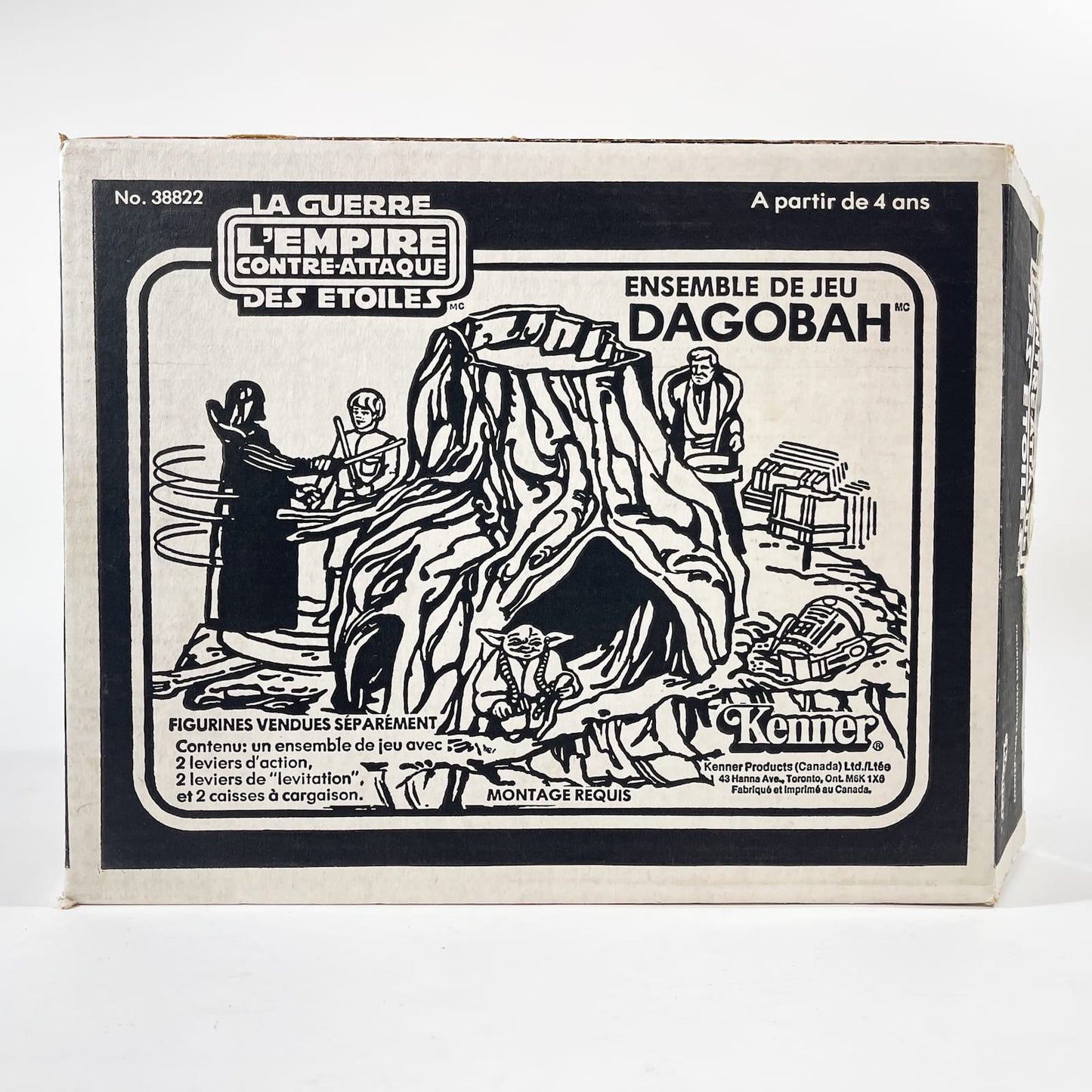 Vintage Kenner Star Wars Vehicle Geddes Autographed Dagobah Playset - Complete in Canadian Box