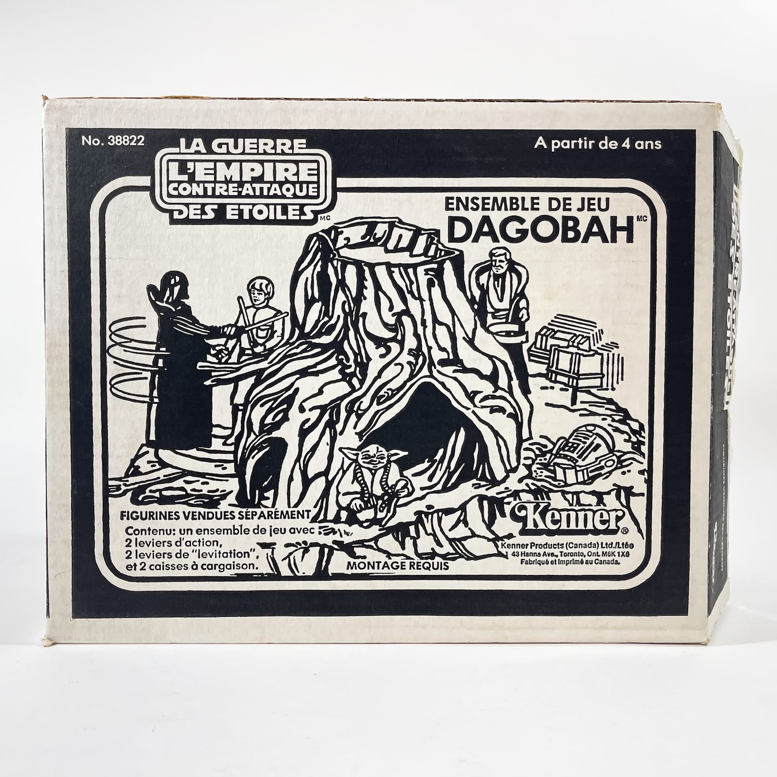 Vintage Kenner Star Wars Vehicle Geddes Autographed Dagobah Playset - Complete in Canadian Box