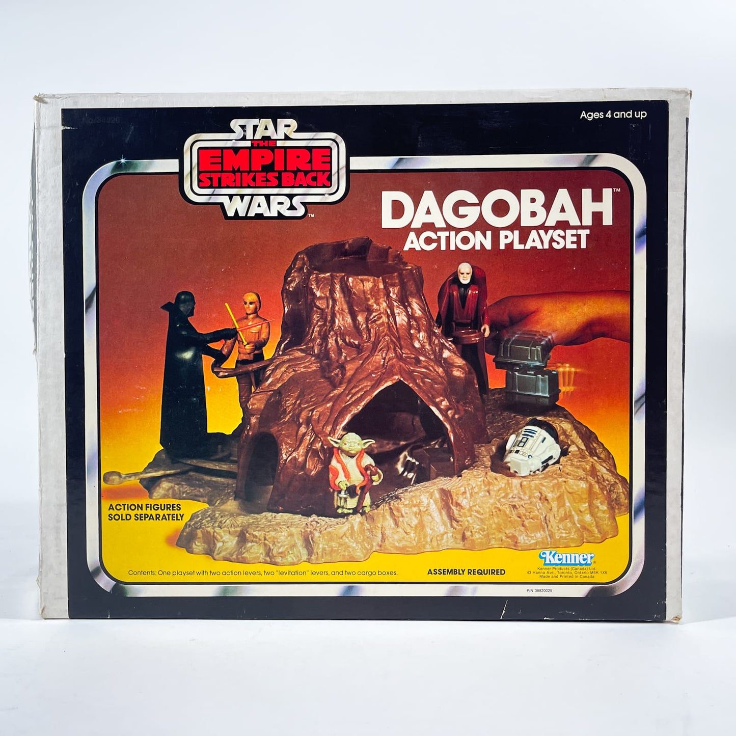 Vintage Kenner Star Wars Vehicle Geddes Autographed Dagobah Playset - Complete in Canadian Box