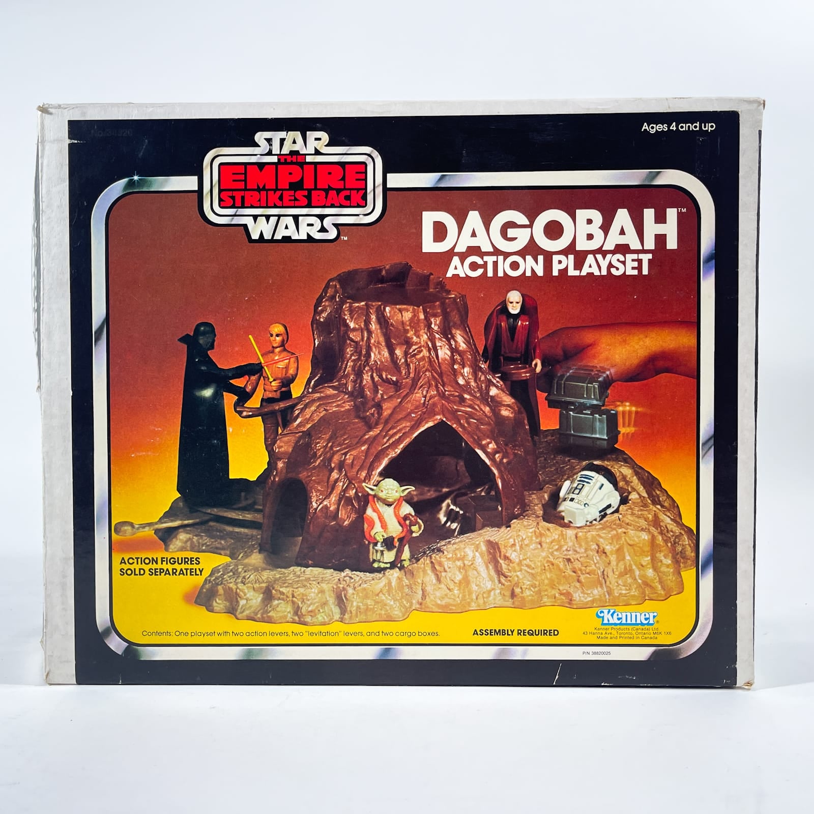 Vintage Kenner Star Wars Vehicle Geddes Autographed Dagobah Playset - Complete in Canadian Box