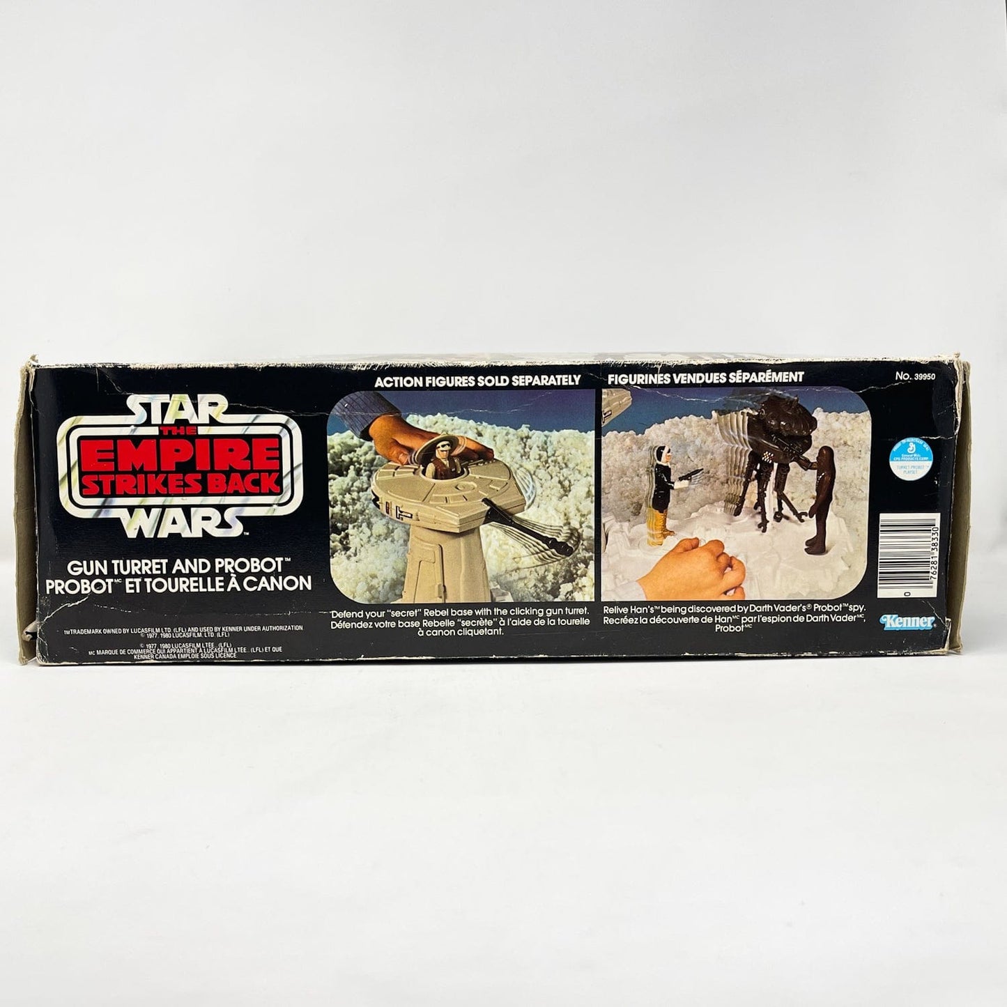 Vintage Kenner Star Wars Vehicle Hoth Gun Turret and Probot Playset - Complete in Canadian Box