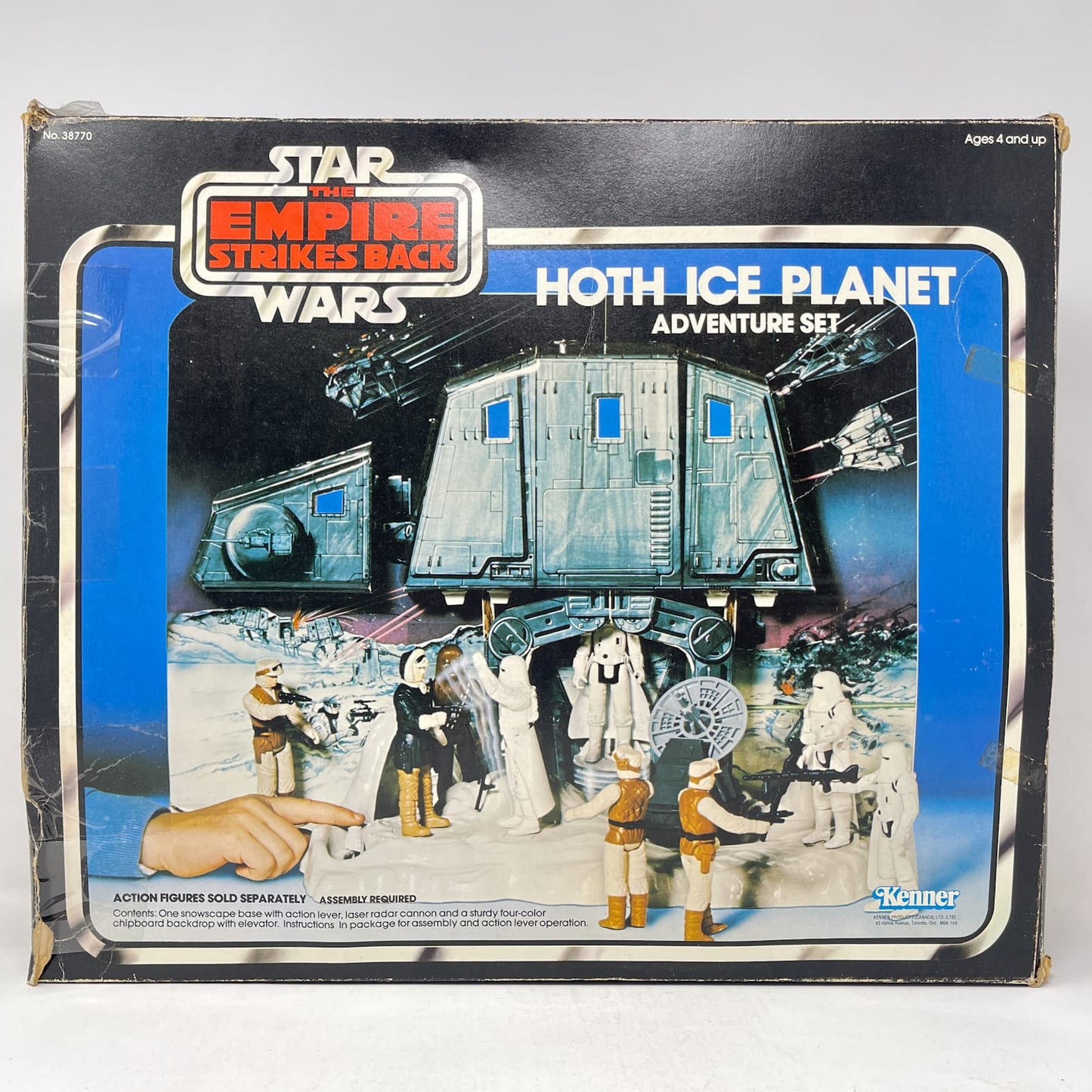 Vintage Kenner Star Wars Vehicle Hoth Ice Planet Adventure Playset Canadian Edition - Complete in Box - Vintage Kenner (1982)