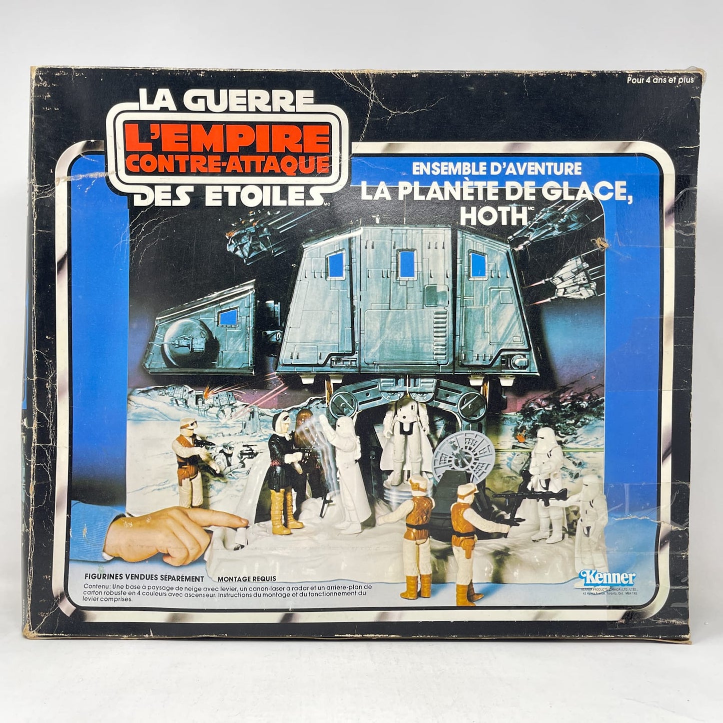 Vintage Kenner Star Wars Vehicle Hoth Ice Planet Adventure Playset Canadian Edition - Complete in Box - Vintage Kenner (1982)