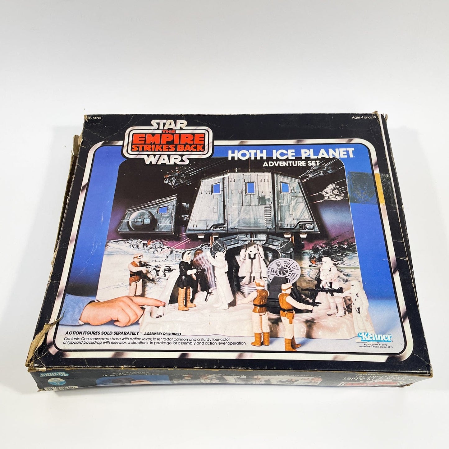 Vintage Kenner Star Wars Vehicle Hoth Ice Planet Playset - Complete in Box