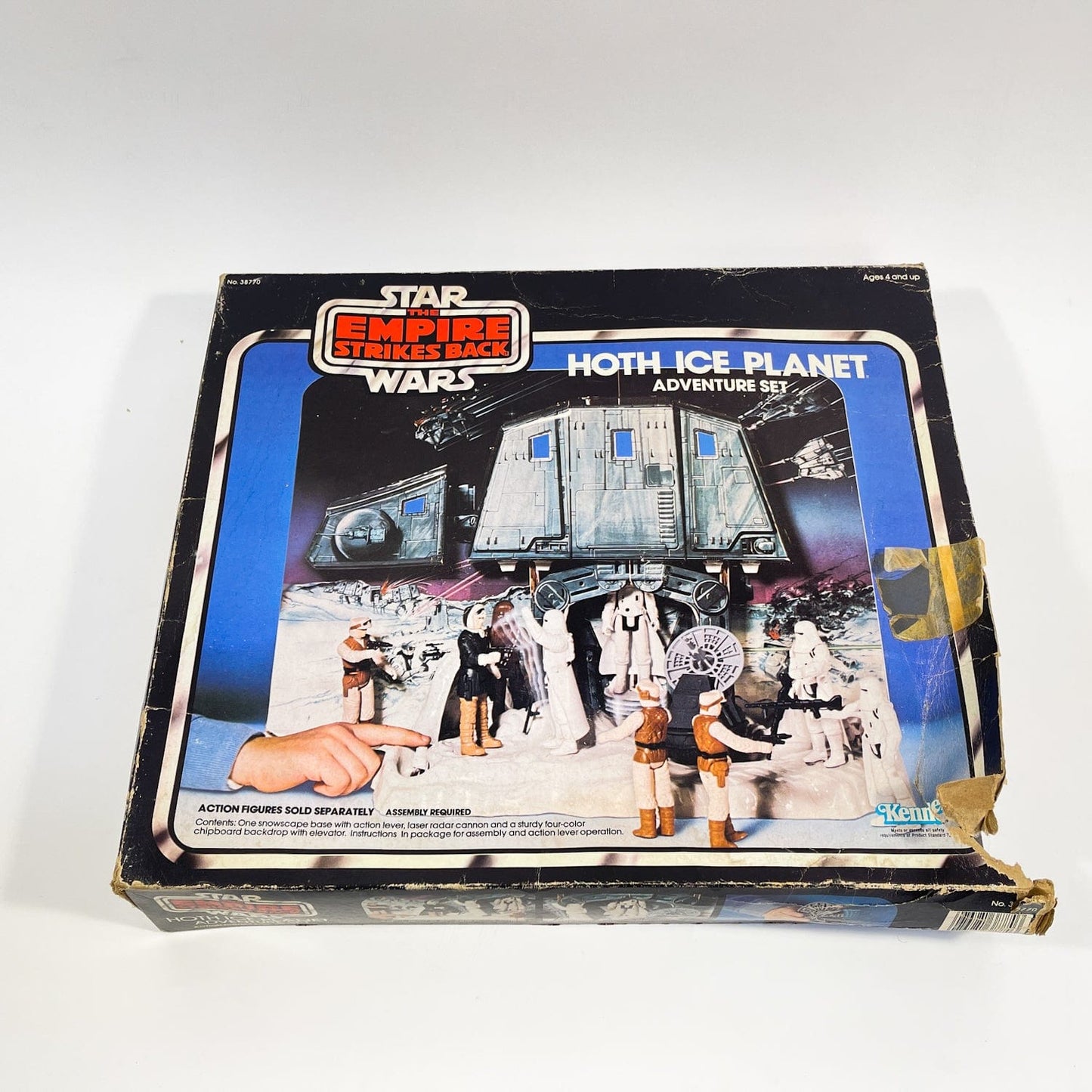 Vintage Kenner Star Wars Vehicle Hoth Ice Planet Playset - Complete in Box