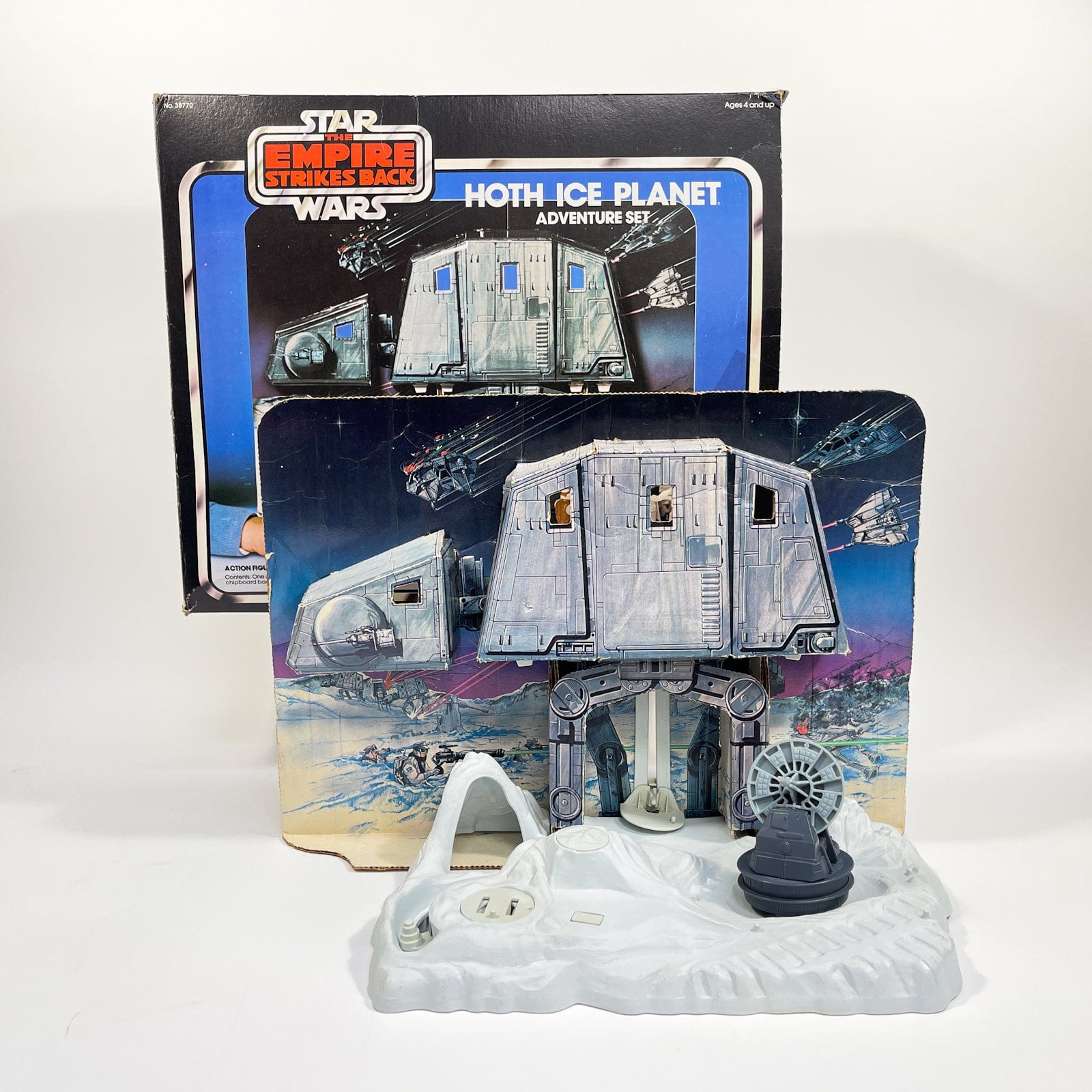 Vintage Kenner Star Wars Vehicle Hoth Ice Planet Playset - Complete in Box