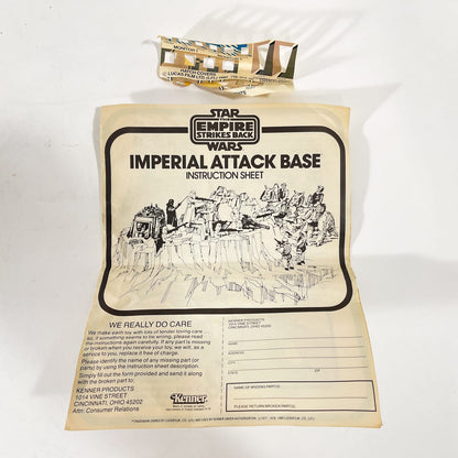 Vintage Kenner Star Wars Vehicle Hoth Imperial Attack Base - Complete in Box