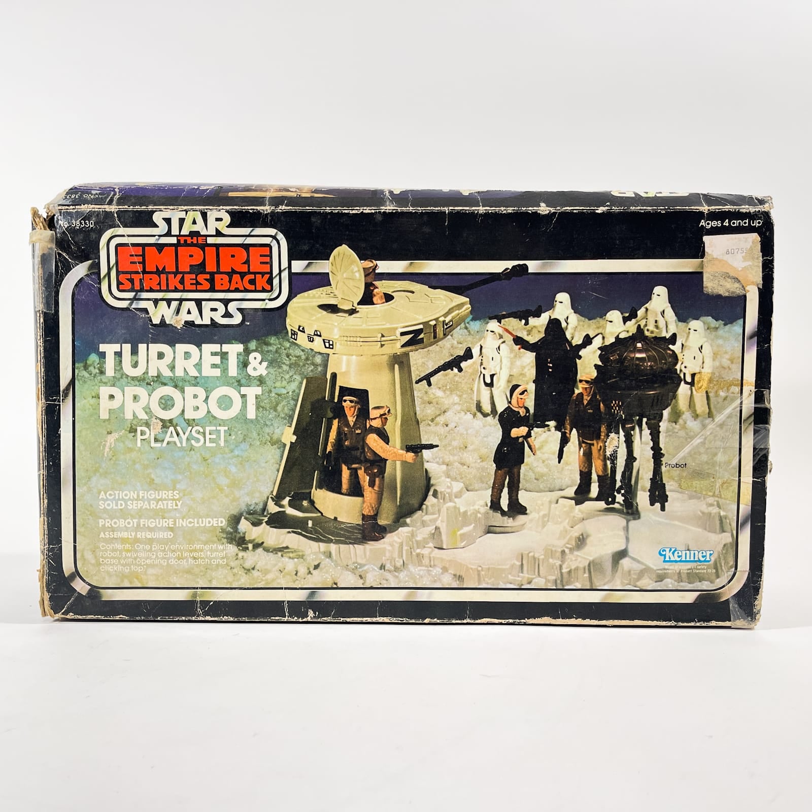 Vintage Kenner Star Wars Vehicle Hoth Turret and Probot Playset - Complete in Box