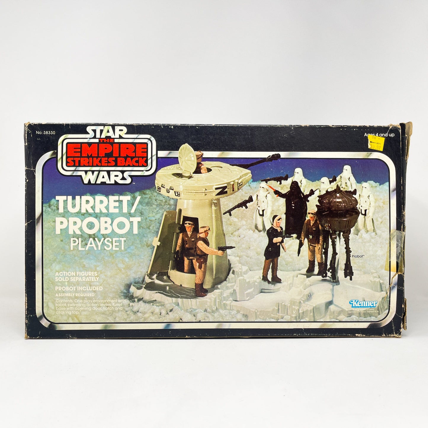 Vintage Kenner Star Wars Vehicle Hoth Turret and Probot Playset - Complete in Box