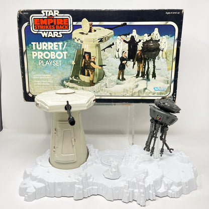 Vintage Kenner Star Wars Vehicle Hoth Turret and Probot Playset - Complete in Box