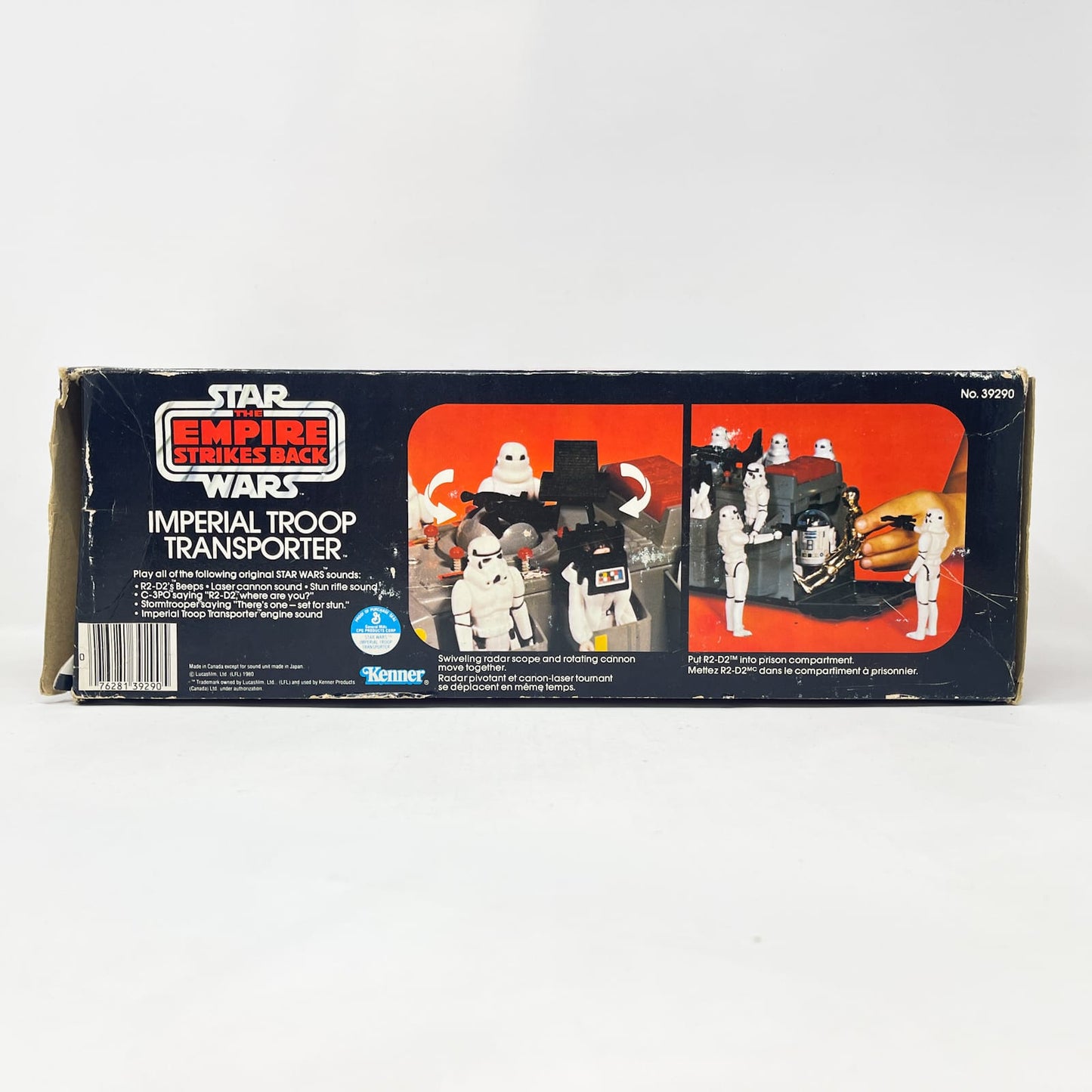 Vintage Kenner Star Wars Vehicle Imperial Troop Transport - Complete in Canadian Box - Vintage Kenner (1980)