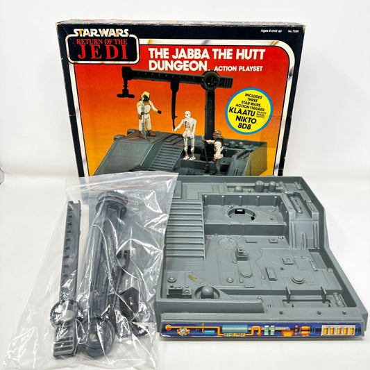 Vintage Kenner Star Wars Vehicle Jabba the Hutt Dungeon Playset - Mint in Box