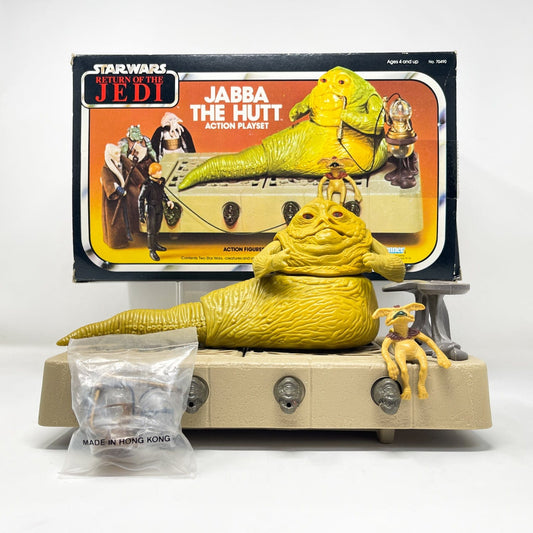 Vintage Kenner Star Wars Vehicle Jabba the Hutt Playset - Complete in Box