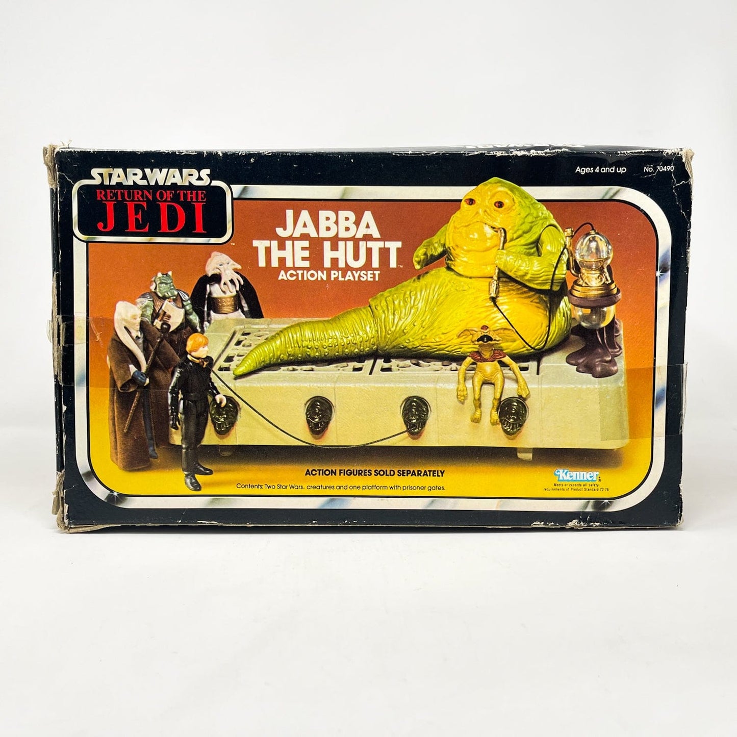 Vintage Kenner Star Wars Vehicle Jabba the Hutt Playset - Complete in Box