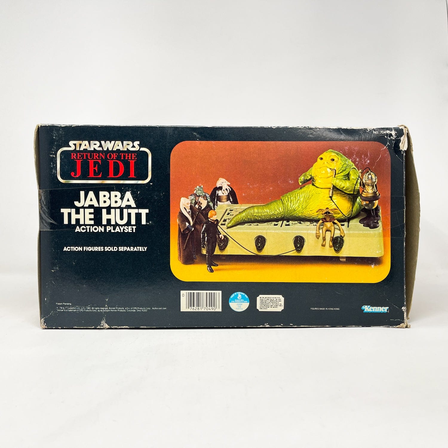 Vintage Kenner Star Wars Vehicle Jabba the Hutt Playset - Complete in Box