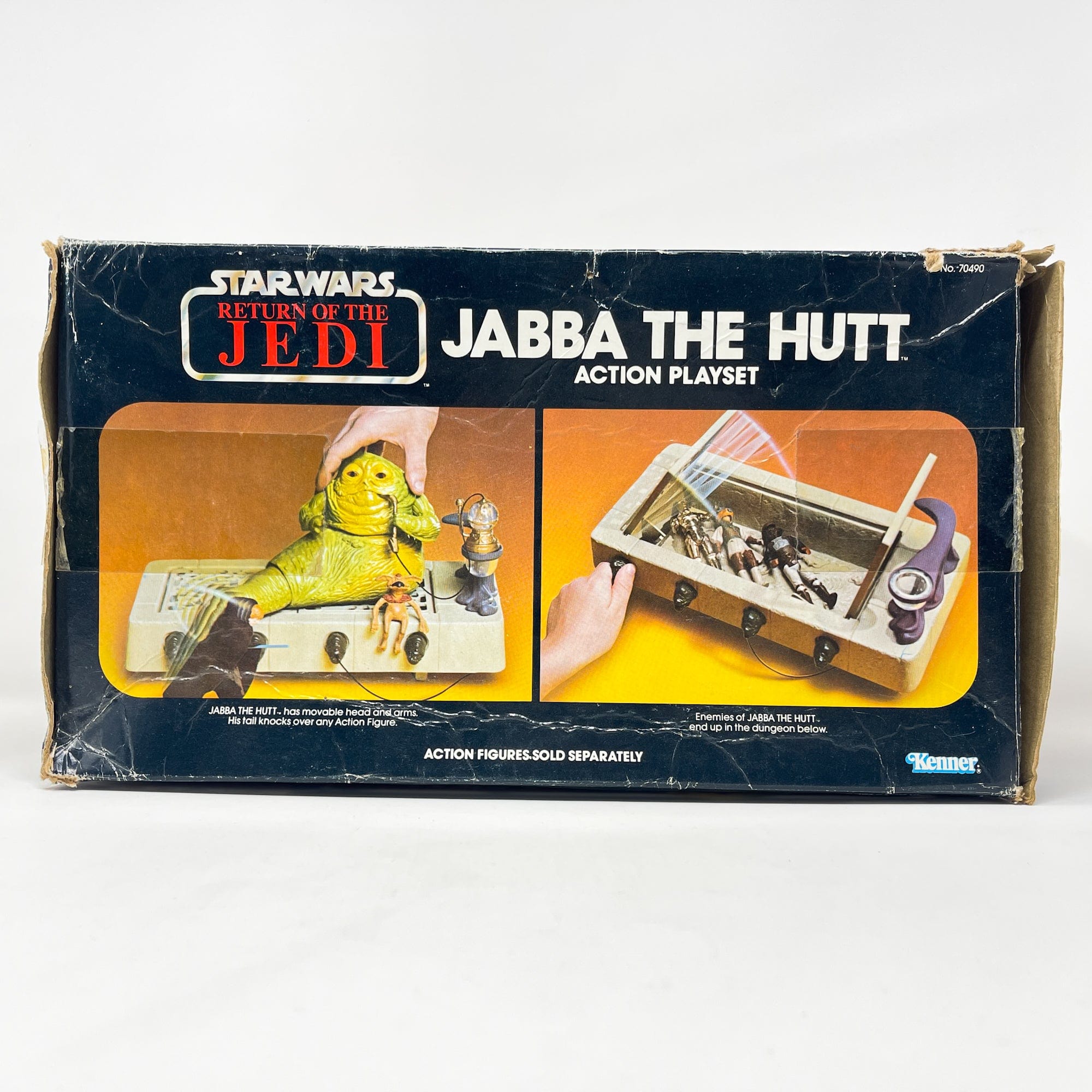 Vintage 1983 Star factory Wars Jabba the Hut Playset- Incomplete, pre owned