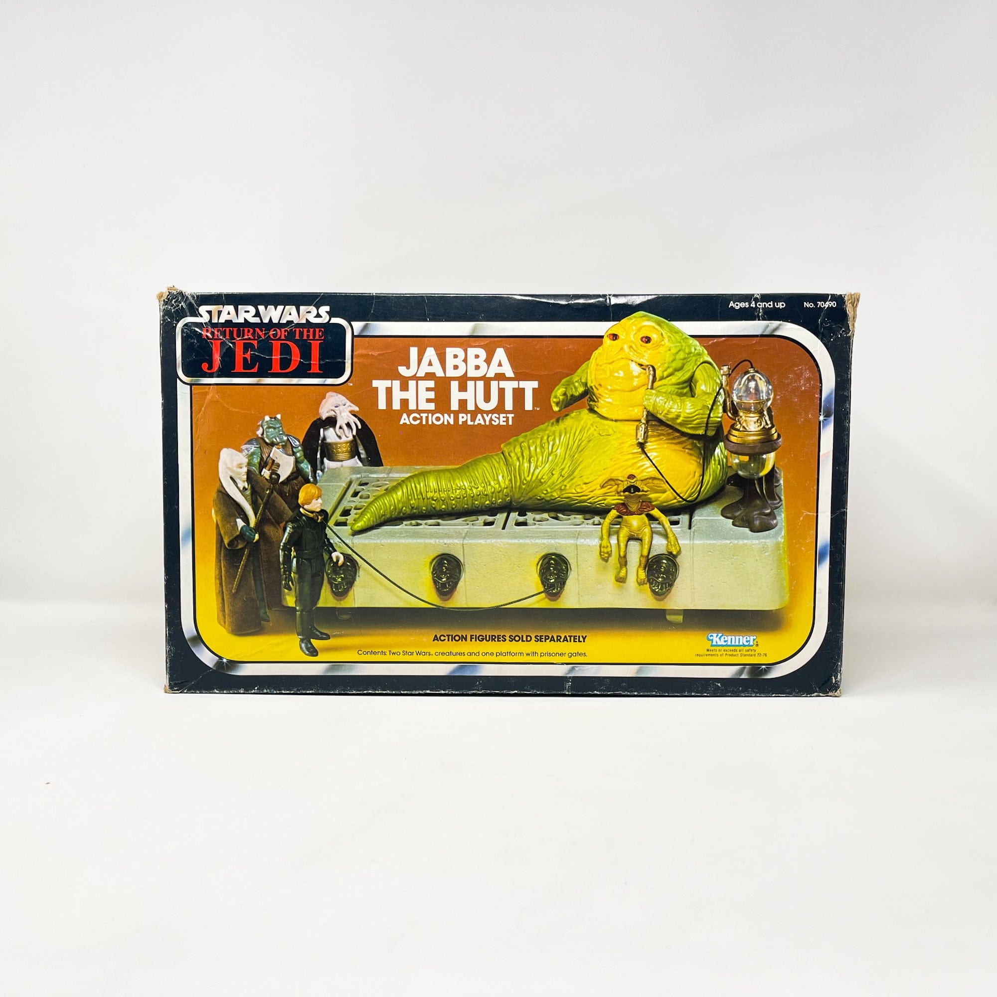 Vintage 1983 Star Wars Jabba the Hut Playset- popular Incomplete, pre owned