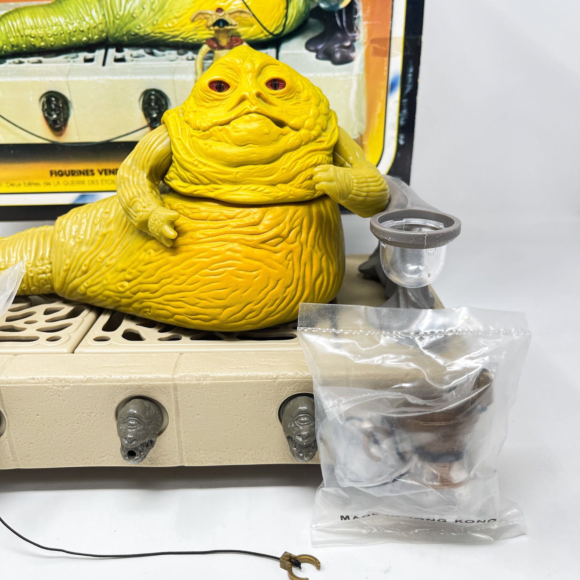 Vintage Kenner Star Wars Vehicle Jabba the Hutt Playset - Complete in Canadian Box