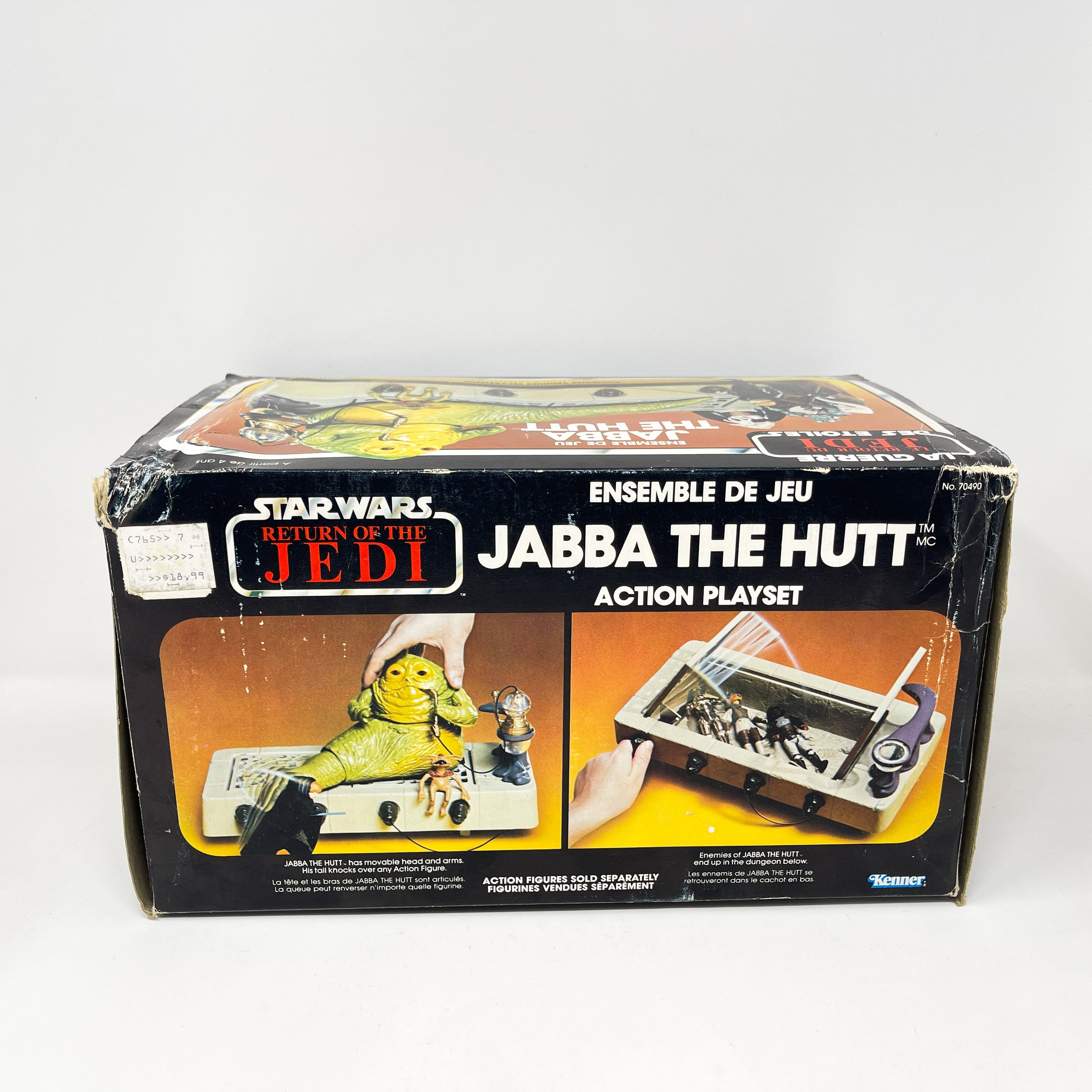 Vintage Jabba the Hutt Playset Complete in Box Star Wars
