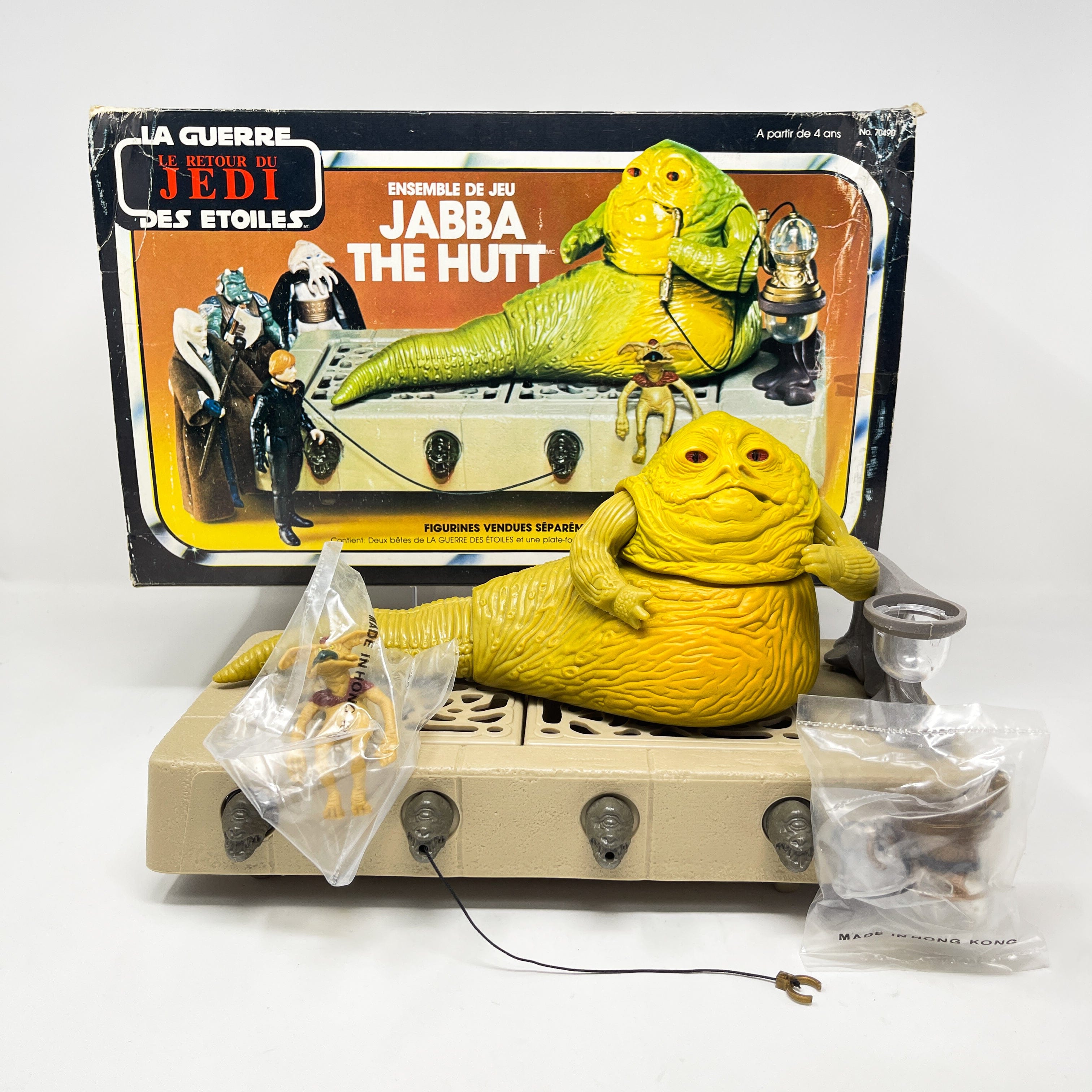 Vintage/Rare. Kenner, top Star Wars: (1983) Jabba the Hut figuer & New (1992) Prince