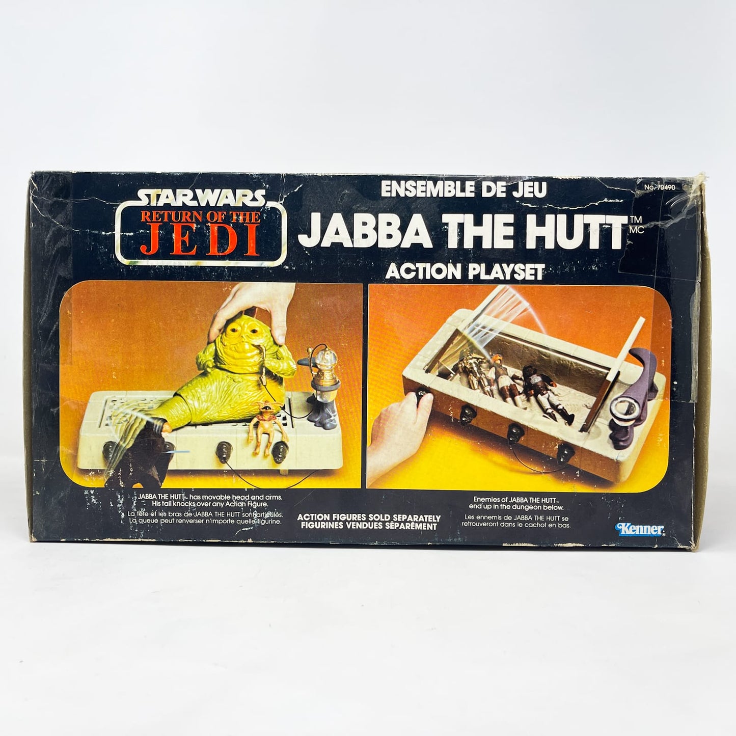 Vintage Kenner Star Wars Vehicle Jabba the Hutt Playset - Complete in Canadian Box - Kenner (1983)