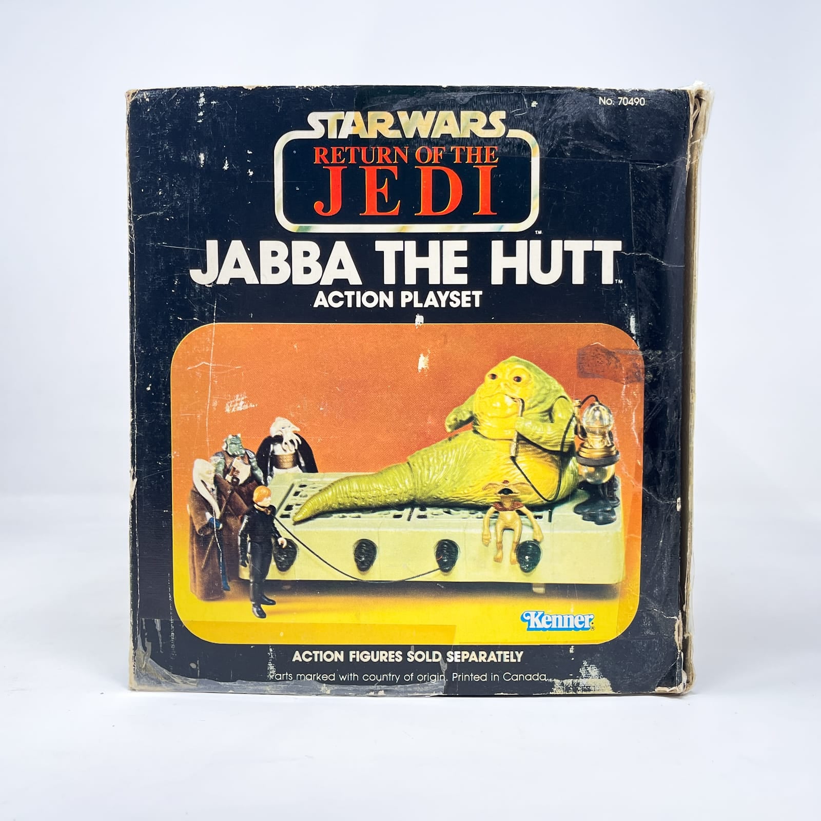 Vintage Kenner Star Wars Vehicle Jabba the Hutt Playset - Complete in Canadian Box - Kenner (1983)