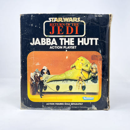 Vintage Kenner Star Wars Vehicle Jabba the Hutt Playset - Complete in Canadian Box - Kenner (1983)
