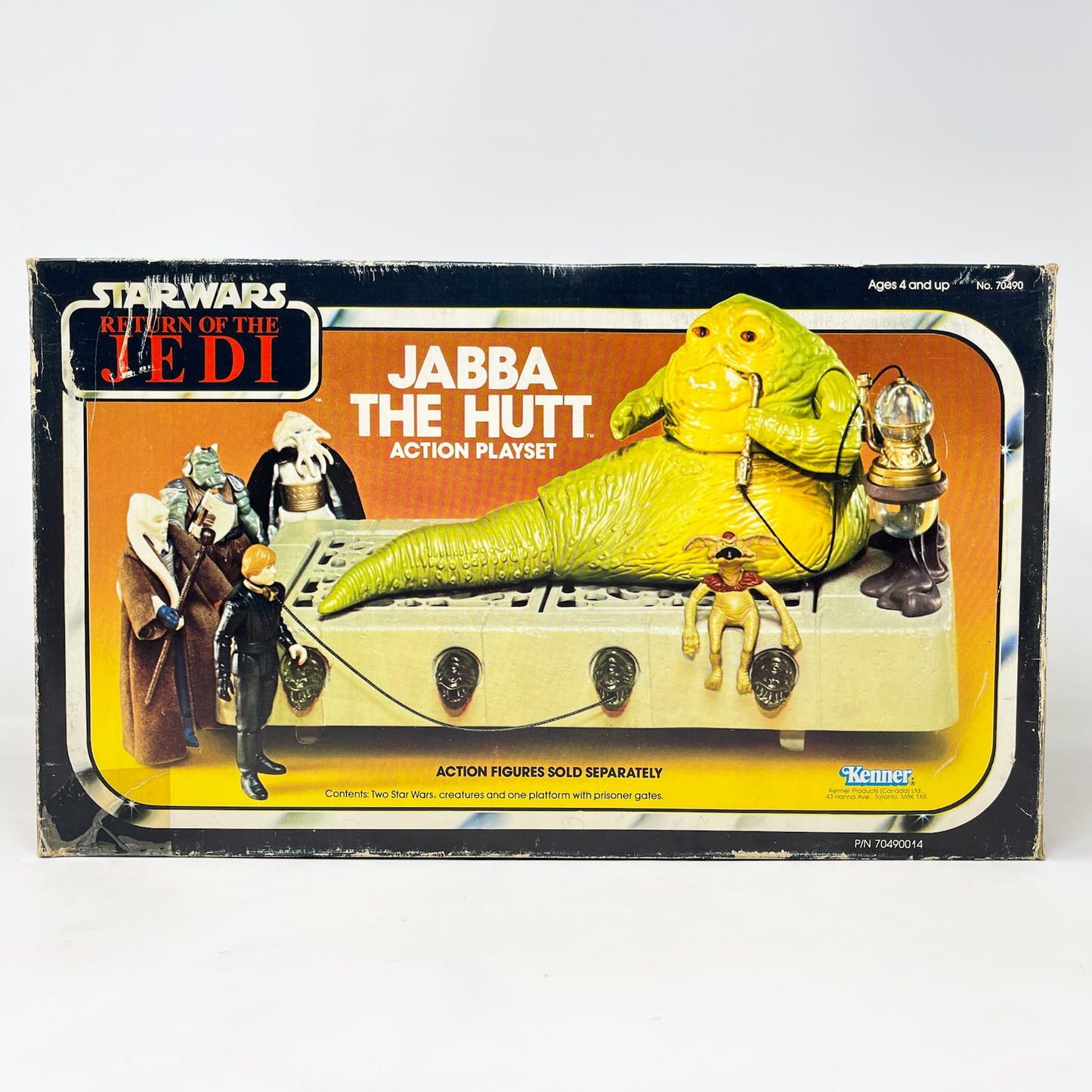 Vintage Kenner Star Wars Vehicle Jabba the Hutt Playset - Complete in Canadian Box - Kenner (1983)