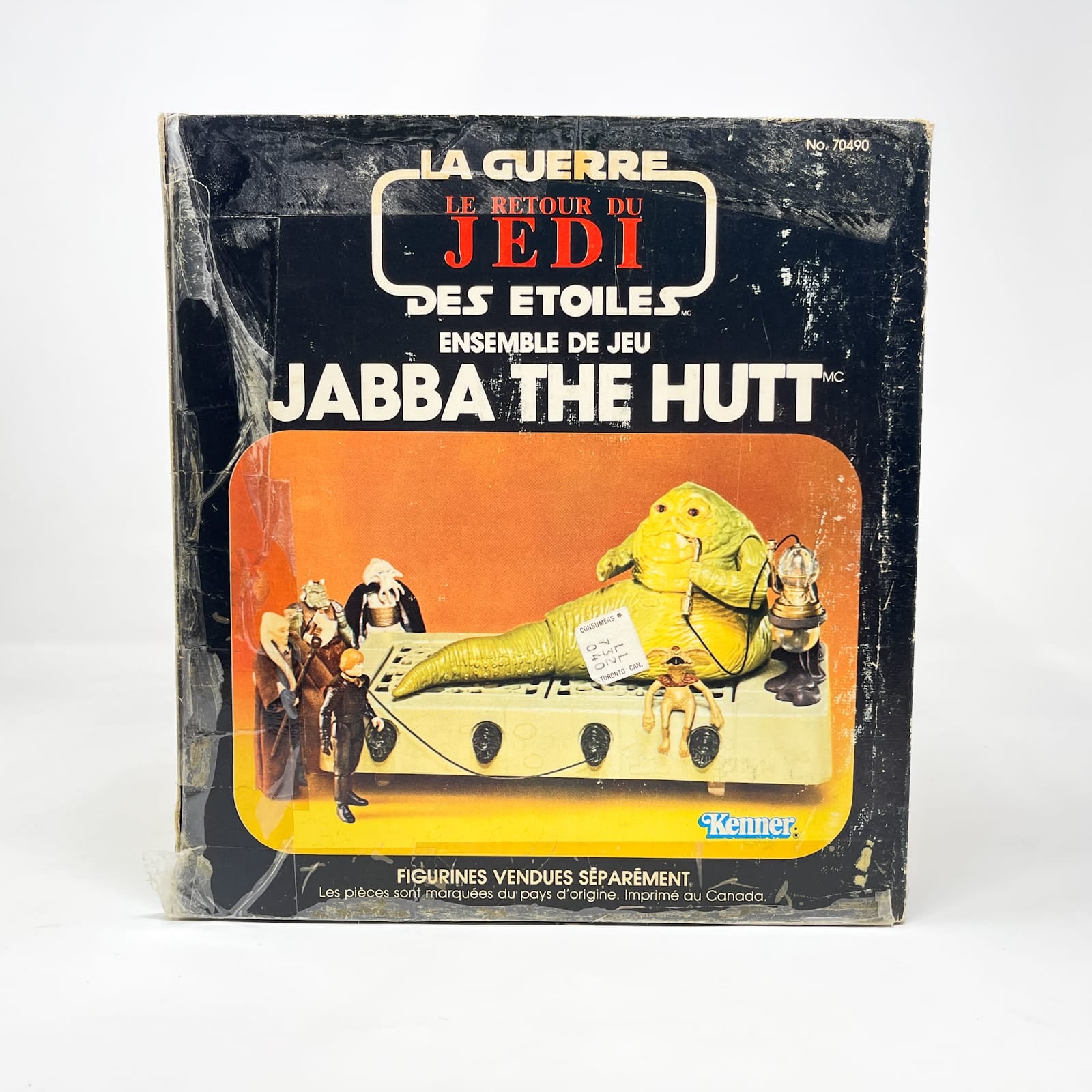 Vintage Kenner Star Wars Vehicle Jabba the Hutt Playset - Complete in Canadian Box - Kenner (1983)