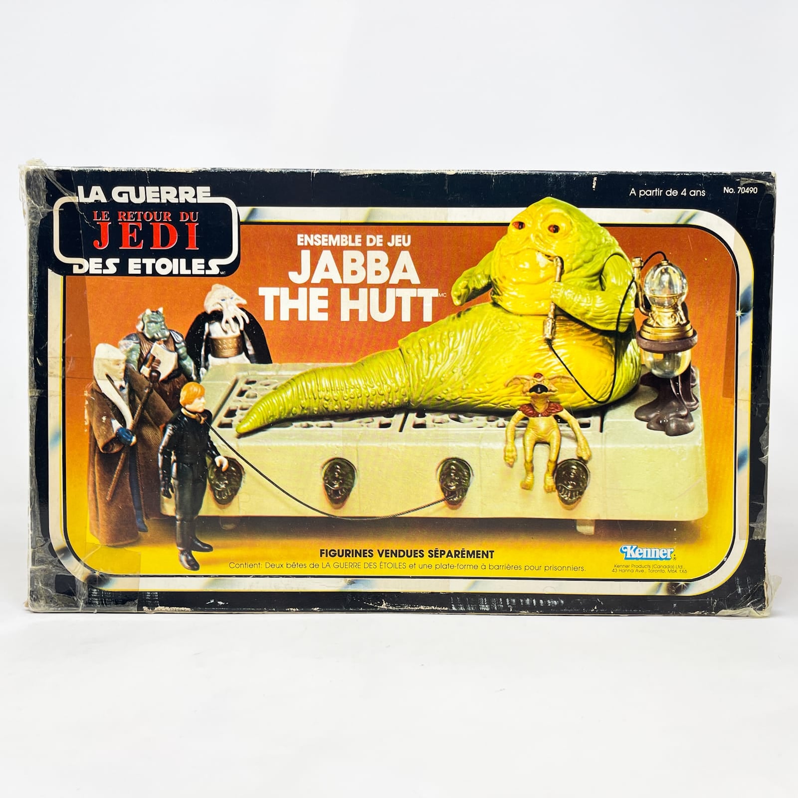 Vintage Kenner Star Wars Vehicle Jabba the Hutt Playset - Complete in Canadian Box - Kenner (1983)