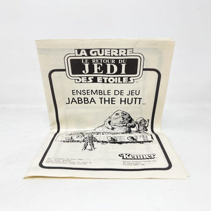 Vintage Kenner Star Wars Vehicle Jabba the Hutt Playset - Complete in Canadian Box - Kenner (1983)