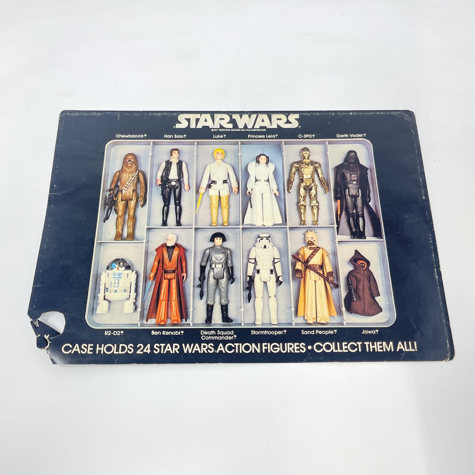 Vintage Kenner Star Wars Vehicle Kenner Star Wars Vinyl Action Figure Carrying Case (1978)