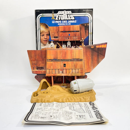 Vintage Kenner Star Wars Vehicle Land of the Jawas Playset - Complete in Canadian wBox