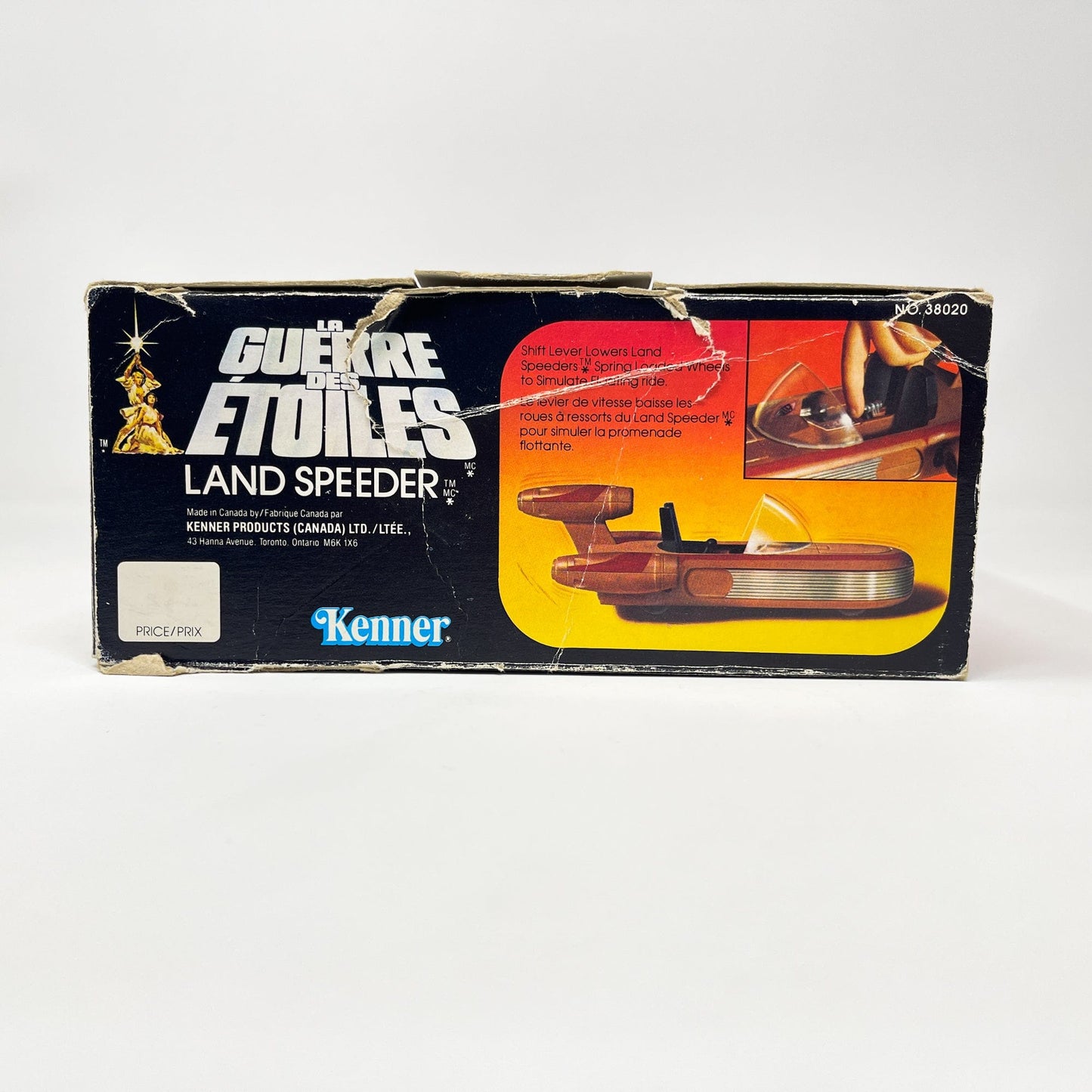 Vintage Kenner Star Wars Vehicle Landspeeder - Mint in Canadian GDE Pyramid Box