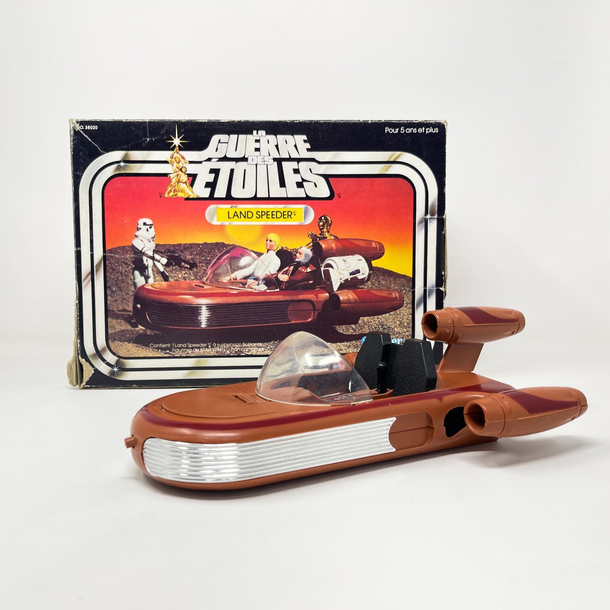 Vintage Kenner Star Wars Vehicle Landspeeder - Mint in Canadian GDE Pyramid Box