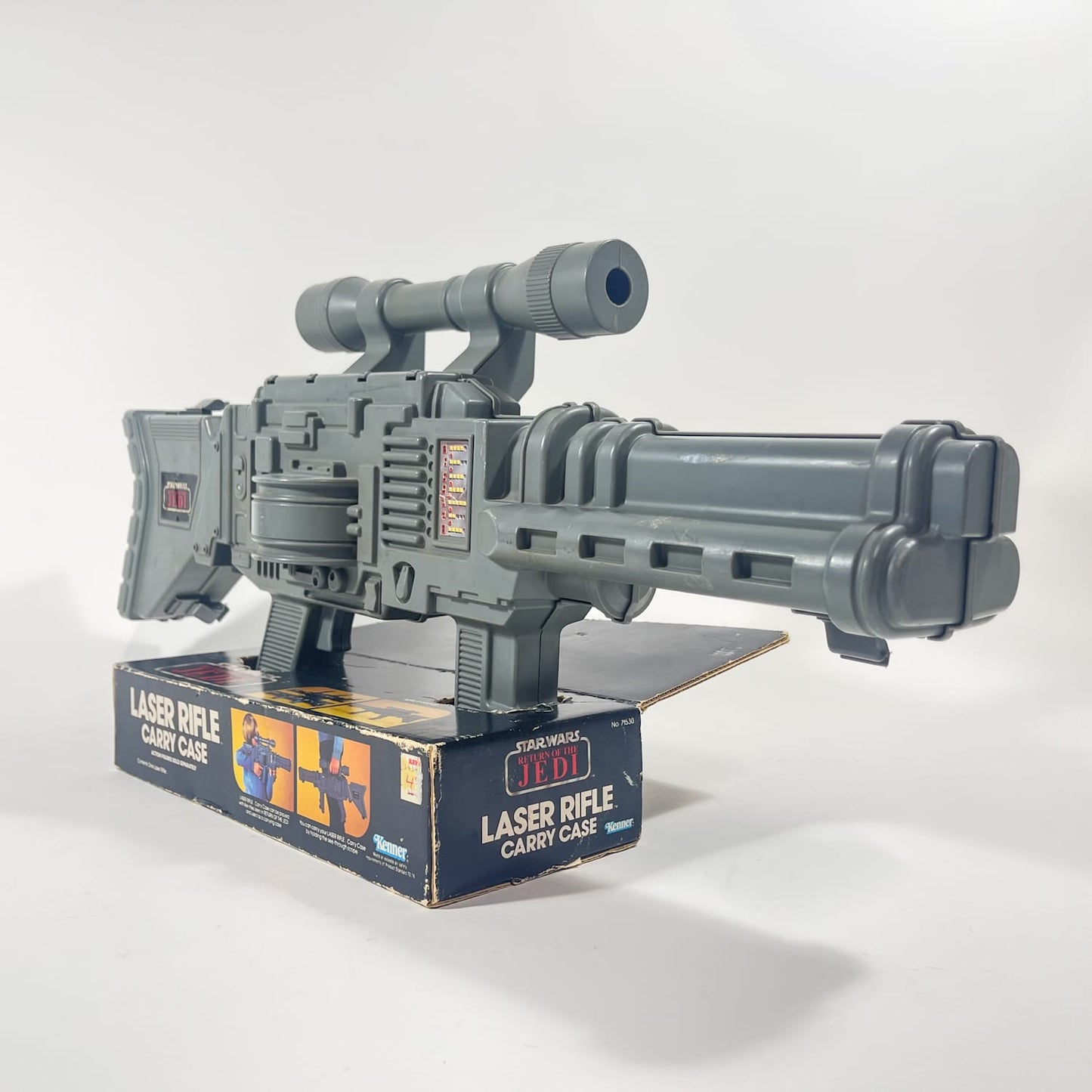 Vintage Kenner Star Wars Vehicle Laser Rifle Carrying Case - Loose Complete with Box